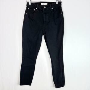 Abercrombie & Fitch The Skinny High Rise Curve Love Black Jeans 7/4R
